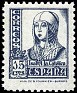 Spain 1937 Isabella the Catholic 15 CTS Blackboard Edifil 820